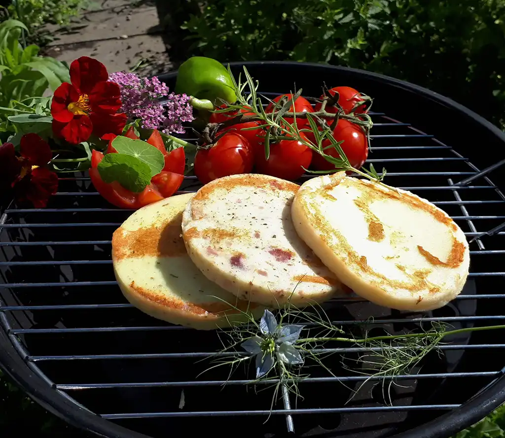 Albers Käse Grilltaler Pizza 2 Scheiben à ca. 120g