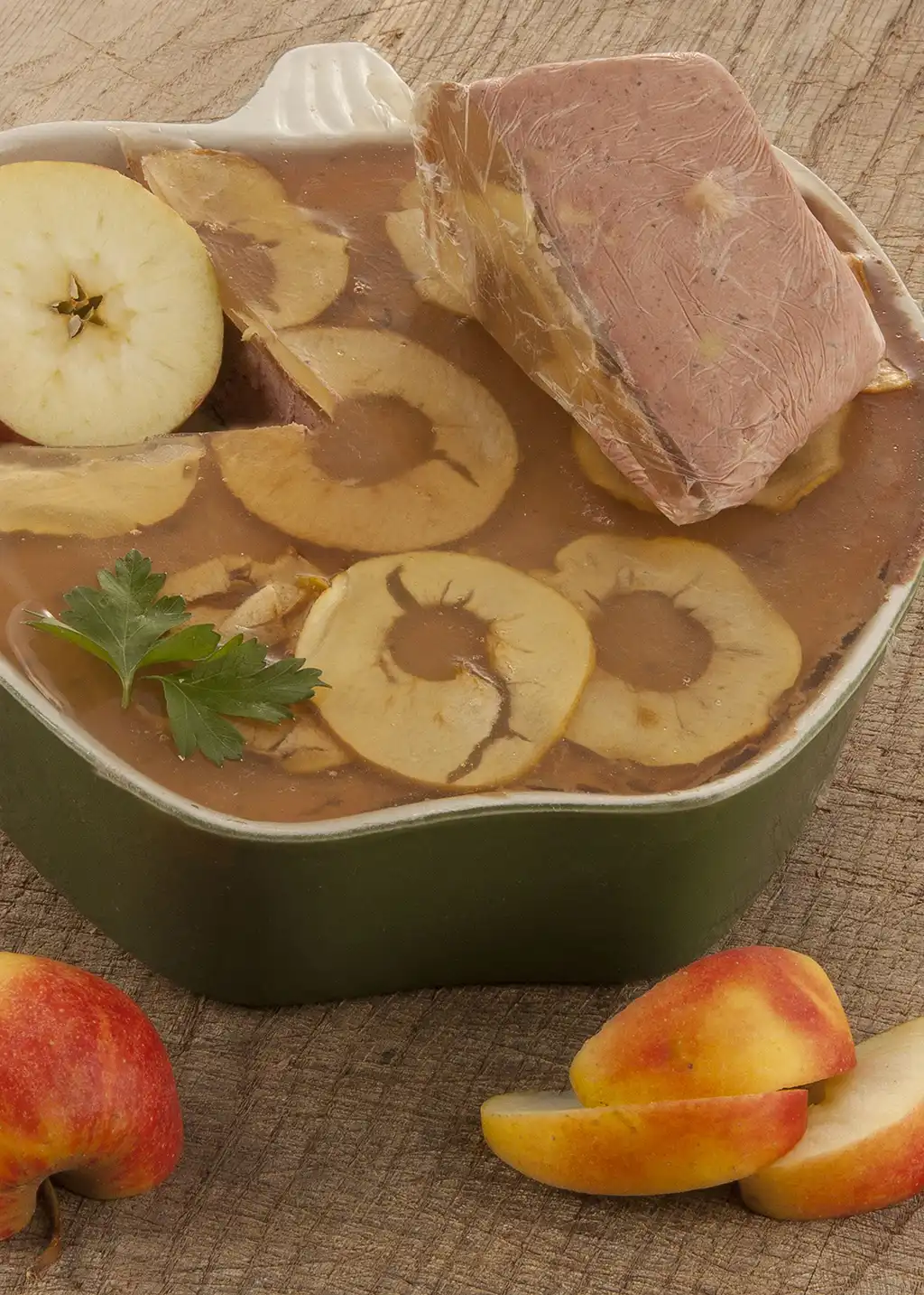 Apfelleberpastete hausgemacht 250g Schale