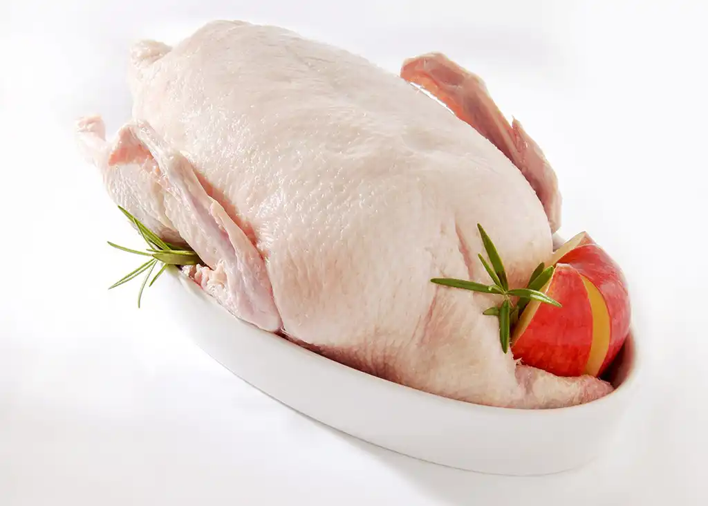 bayerische Gans aus Weidehaltung