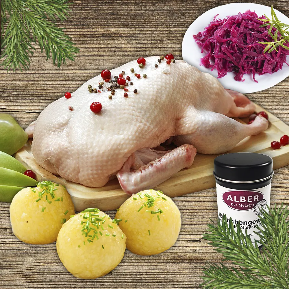 Bayerisches Entenmenü
