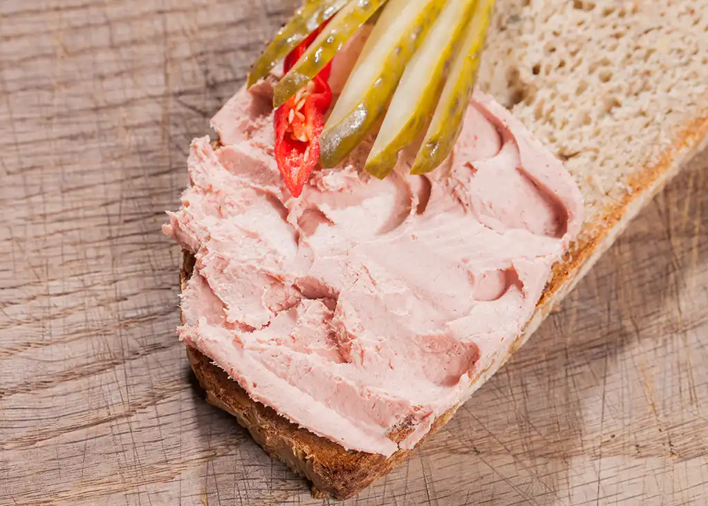 Delikatessleberwurst im Naturdarm Bild 1