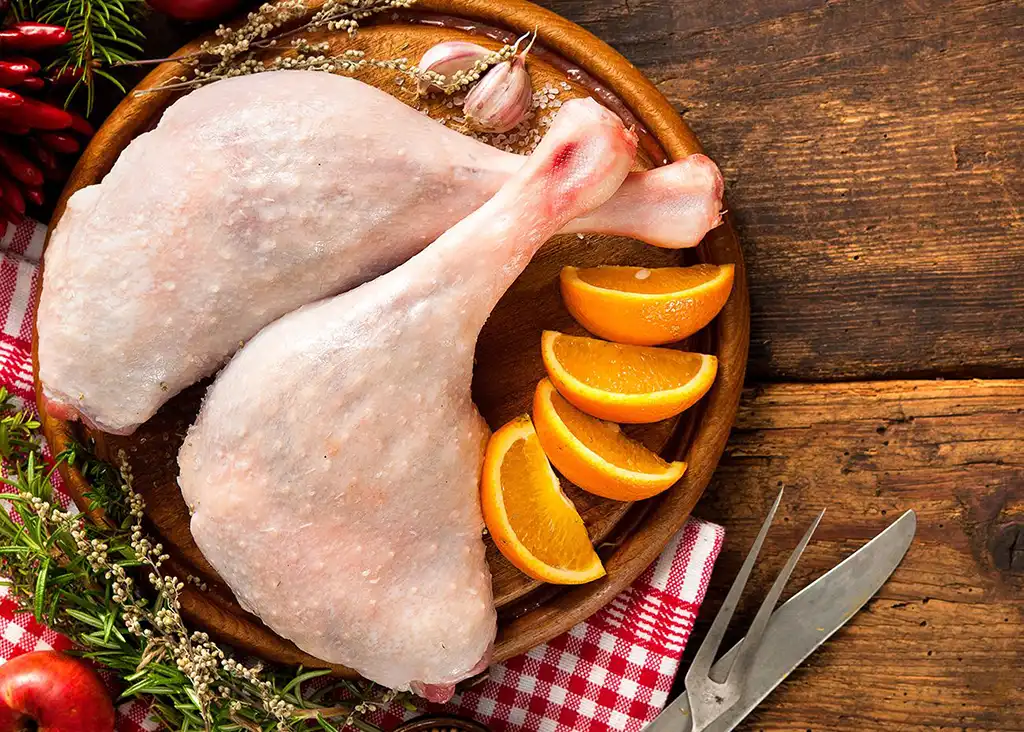 Gänsekeule aus Ungarn
