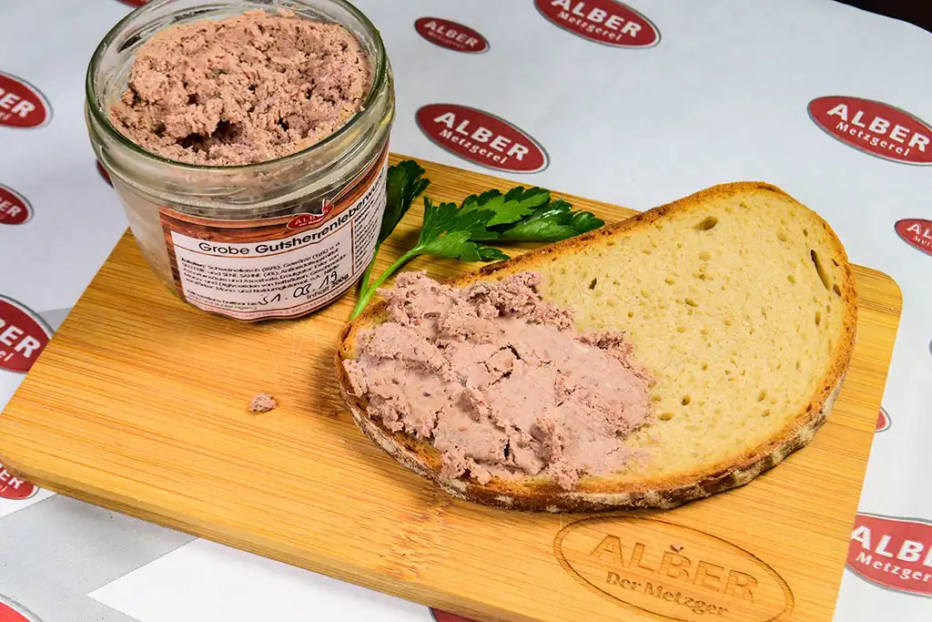 Gutsherrenleberwurst 200g im Glas Bild 1