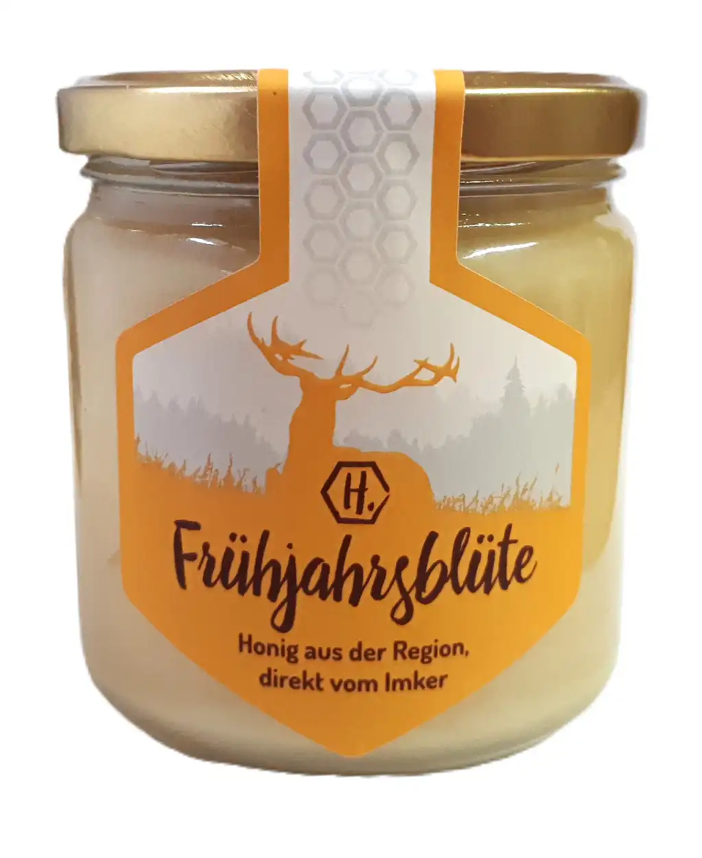Hirschpointer Honig Frühjahrsblüte 500g im Glas