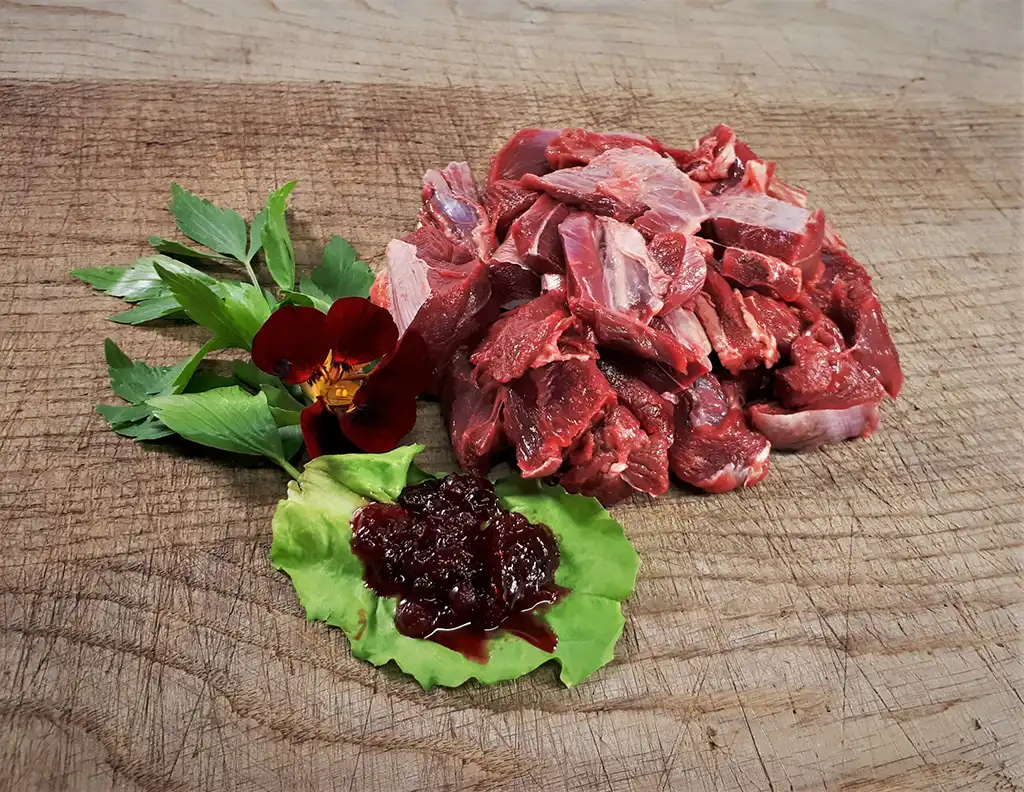 Hirschragout 1 kg