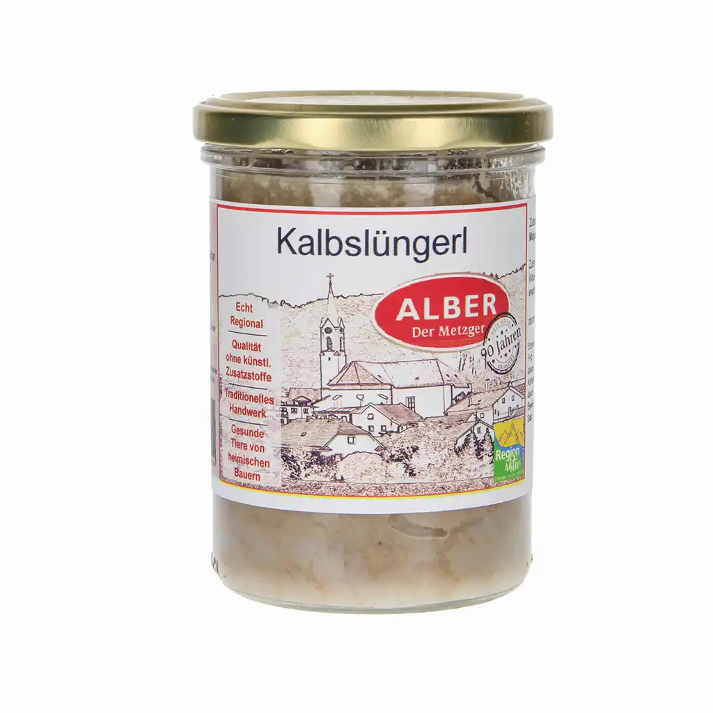 Kalbslüngerl 400 ml im Glas