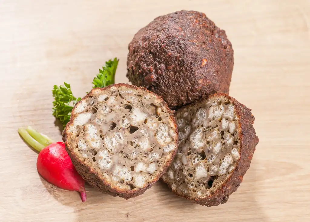 Leberknödel gebacken 1 Stk. ca 100g