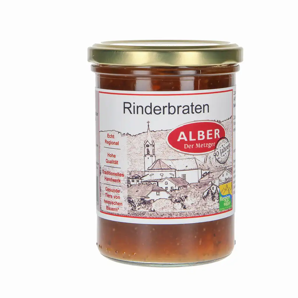 Rinderbraten 400g im Glas