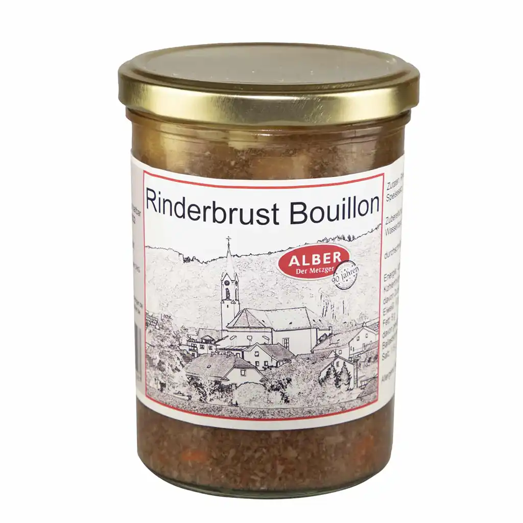 Rinderbrust in Boullion 400ml im Glas Bild 1