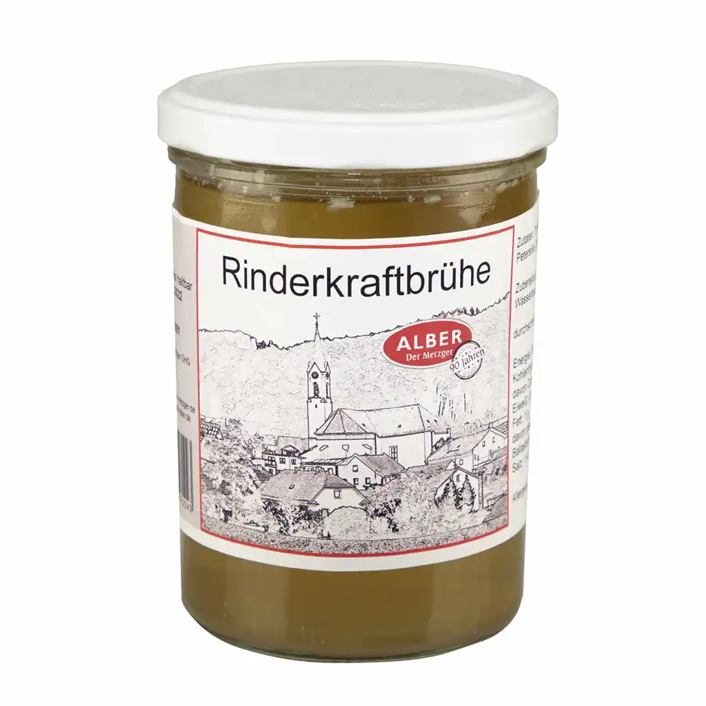 Rinderkraftbrühe 400 ml im Glas Bild 1