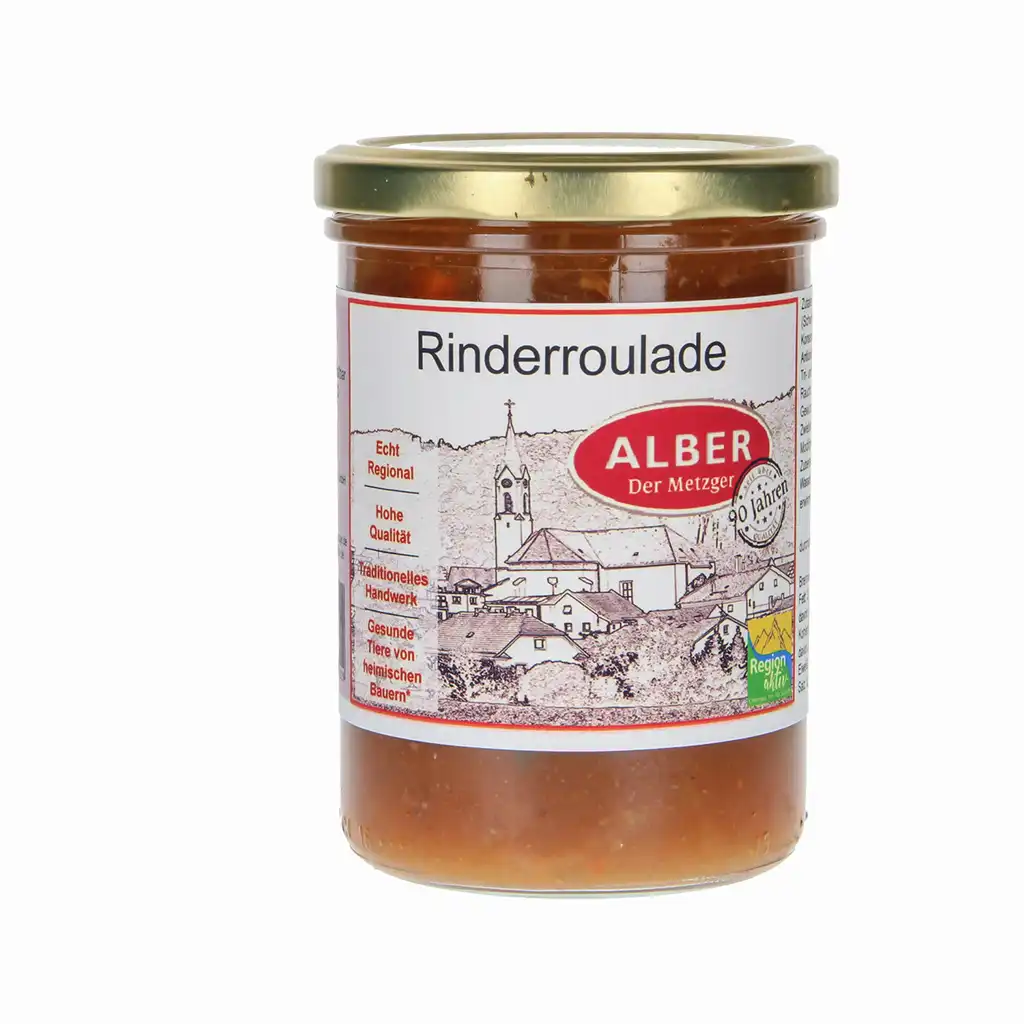 Rinderroulade 690g  im Glas