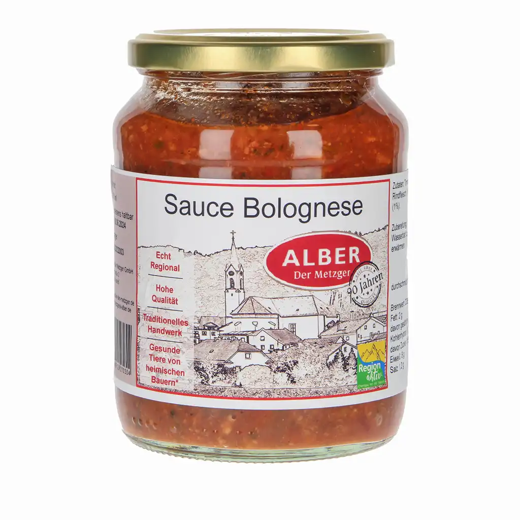 Sauce Bolognese 400 ml im Glas