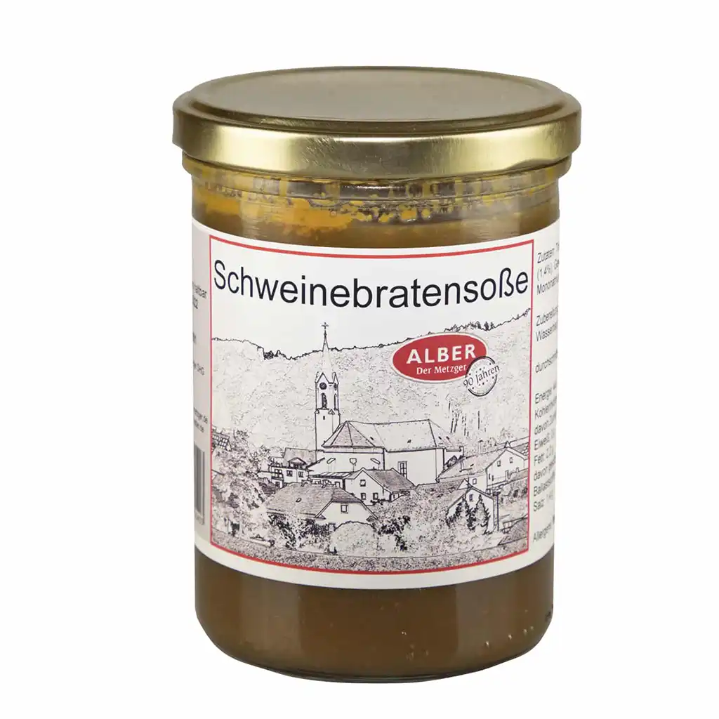 Schweinebratensoße 400 ml im Glas Bild 1