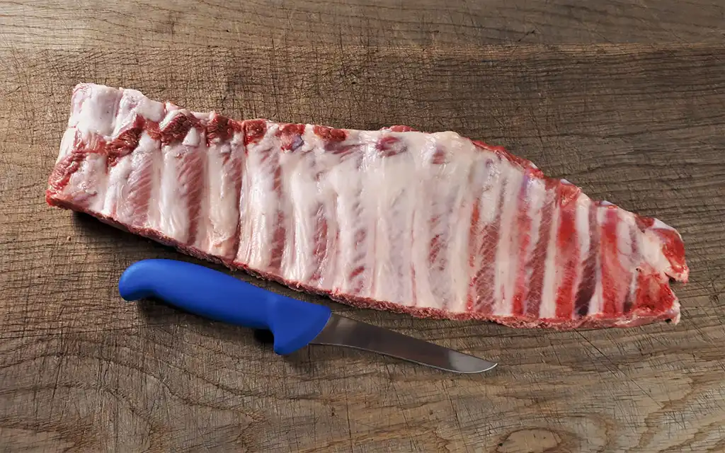 Spareribs St. Louis Cut vom Schwein 1 kg Bild 1