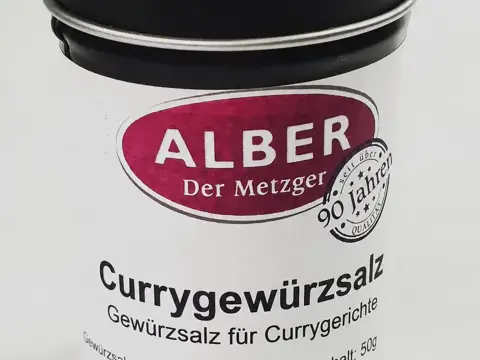 Gewürzdosen Currygewürzsalz 50g Dose
