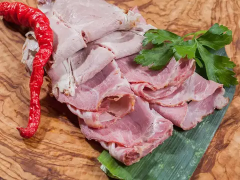 Bayerischer Schweinebraten vom Bauch
