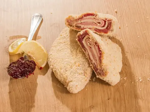 Cordon Bleu gefüllt paniert (Schwein)