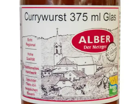 Currywurst 375 ml im Glas