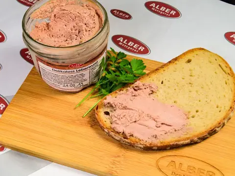 Delikatess Leberwurst 200 ml im Glas