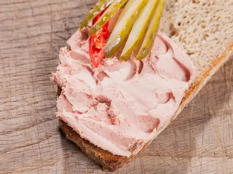 Delikatessleberwurst im Naturdarm