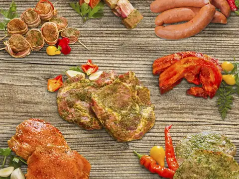 Grillpaket bunt gemischt