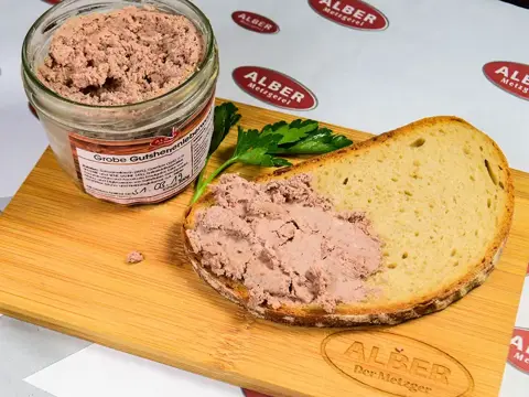 Gutsherrenleberwurst 200g im Glas