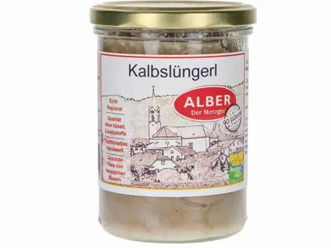 Kalbslüngerl 400 ml im Glas