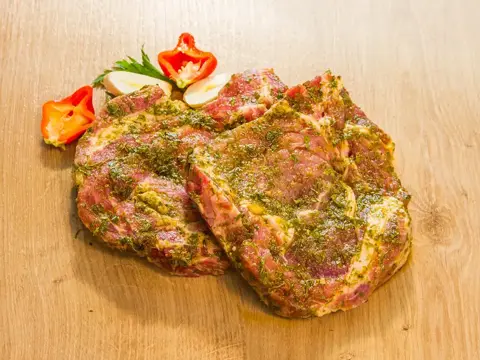 Nackensteak Paprika