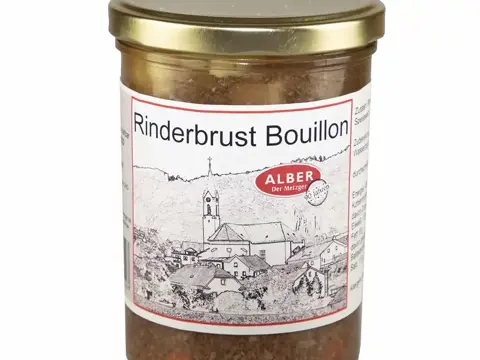 Rinderbrust in Boullion 400ml im Glas