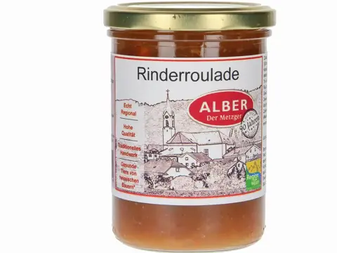 Rinderroulade 690g  im Glas