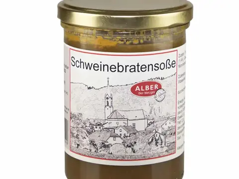 Schweinebratensoße 400 ml im Glas