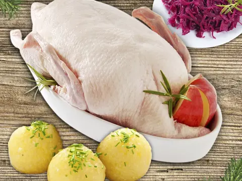 Weihnachtsgans Komplettpaket