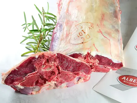 Ziegenrücken ohne Knochen