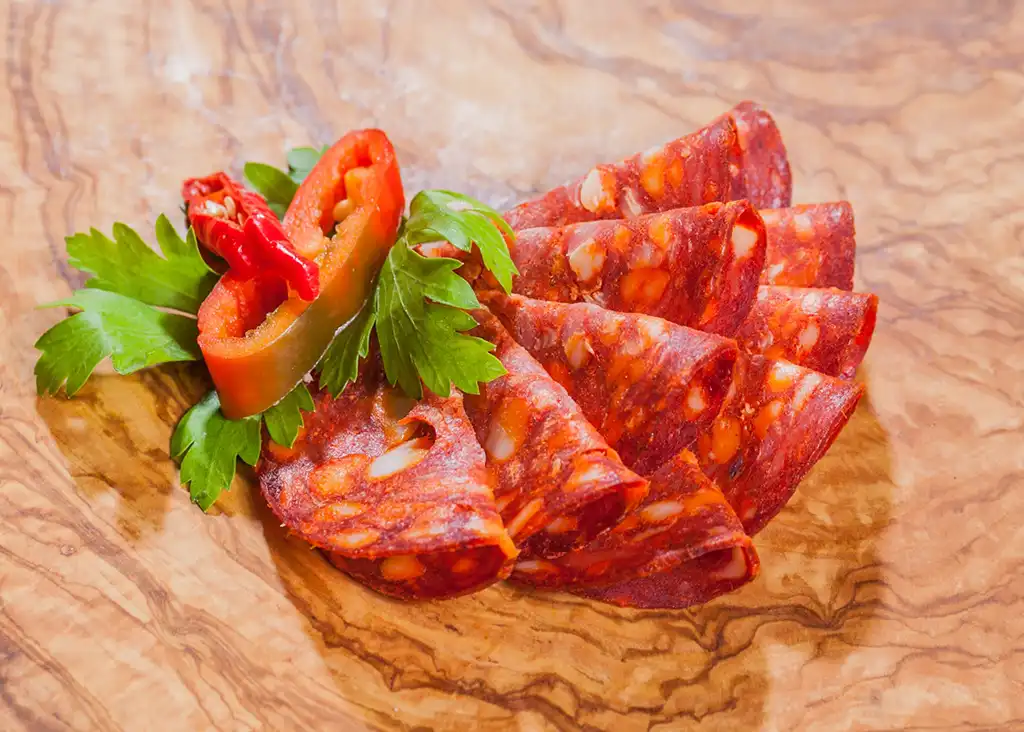Würzige Chorizo