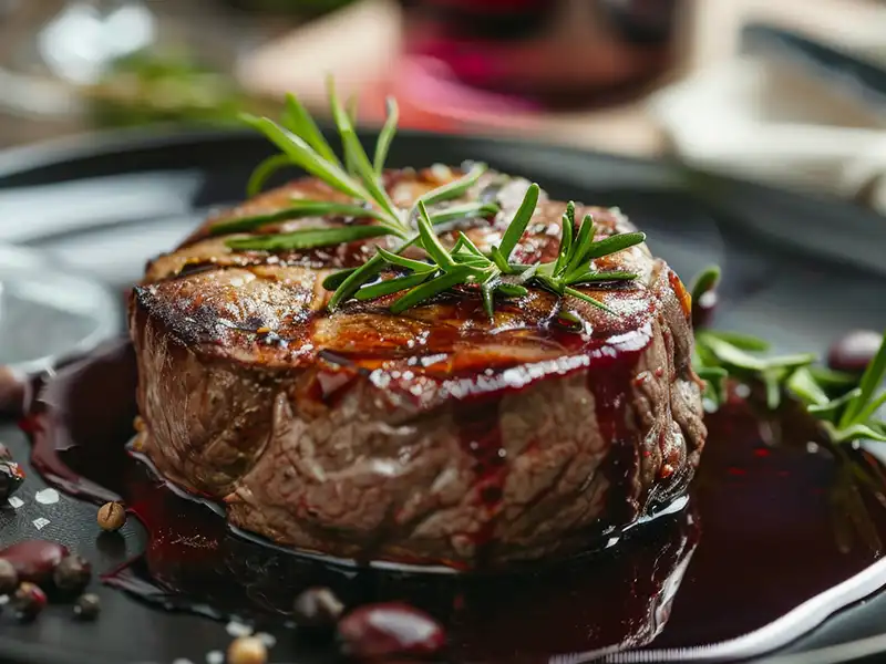 Entrecôte im Ofen