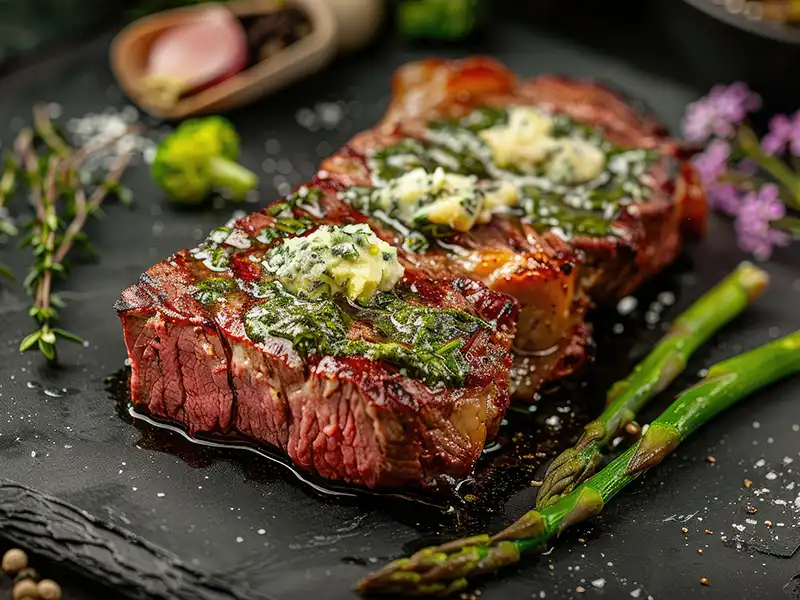 Entrecôte vom Grill
