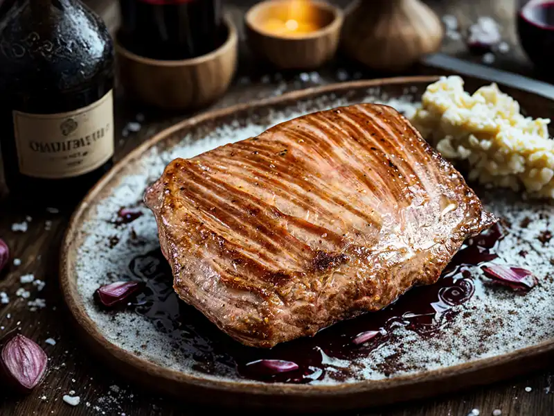 Flanksteak / Bavette im Ofen