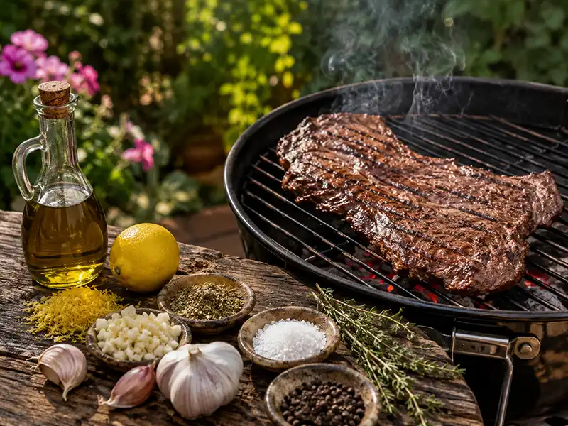 Flap Steak / Bavette d’aloyau vom Grill