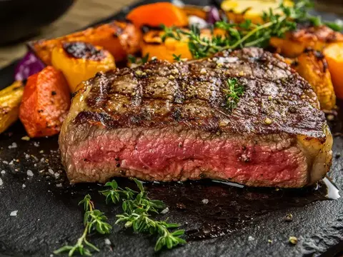 Entrecôte von der Gaskugel