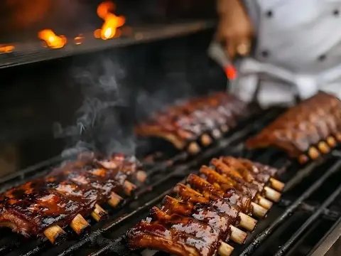 Rinderrippchen vom Grill (Smoker / Indirekt)